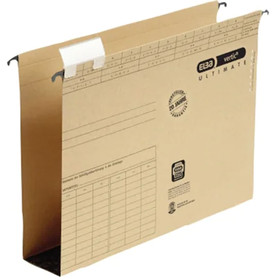 ELBA Hängesammler Ultimate A4 100570017 Hartpappe 6cm naturbraun ELBA Hängesammler Ultimate A4 100570017 Hartpappe 6cm naturbraun