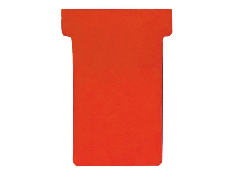 Franken T-Karte TK201 Größe2 84x48mm rot 100 St./Pack.