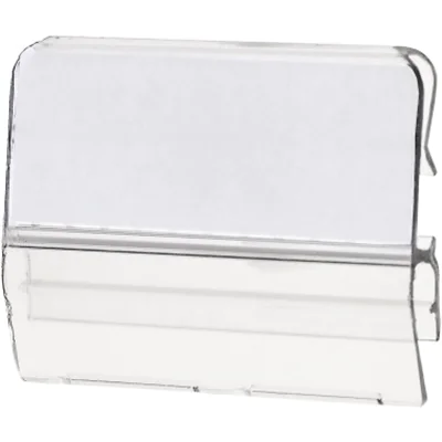 HAN Vollsichtreiter 3,4 x 2,5 cm (B x H) Hart-PVC transparent 10 St./Pack. HAN Vollsichtreiter 3,4 x 2,5 cm (B x H) Hart-PVC transparent 10 St./Pack.