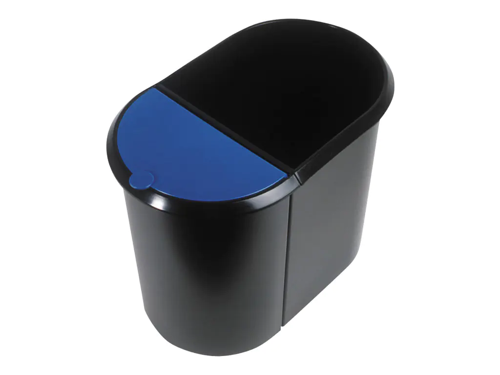 Helit Duo System - Papierkorb - 29 L - Mülltrennung H6103993