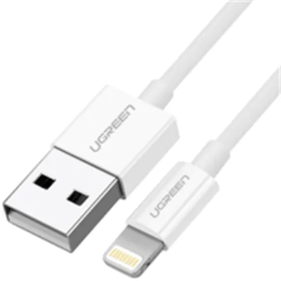Ugreen Cable 20728 USB 2.0 M - Lightning M 1m white color - Kabel - Digital/Daten