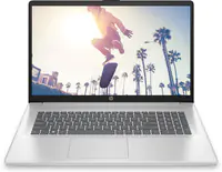 HP Laptop 17-cp3166ng - AMD Ryzen 7 7730U - FreeDOS - Radeon Graphics - 16 GB RAM - 512 GB SSD NVMe - 43.9 cm (17.3") IPS 1920 x 1080 (Full HD) - Wi-Fi 6, Bluetooth - Natural Silver - kbd: Deutsch