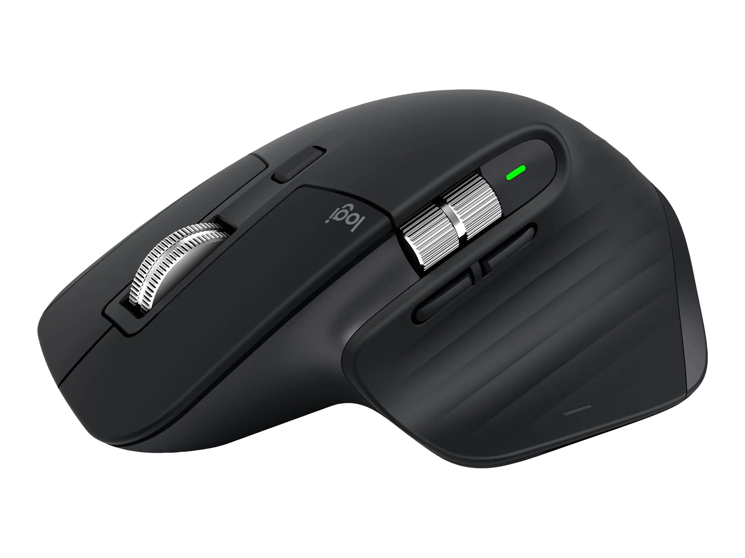 Logitech Master Series MX Master 3S - Maus - ergonomisch - optisch - 7 Tasten - kabellos - 2.4 GHz, Bluetooth - Logitech Logi Bolt USB-Receiver - Graphite Logitech Master Series MX Master 3S - Maus - ergonomisch - optisch - 7 Tasten - kabellos - 2.4 GHz, Bluetooth - Logitech Logi Bolt USB-Receiver - Graphite