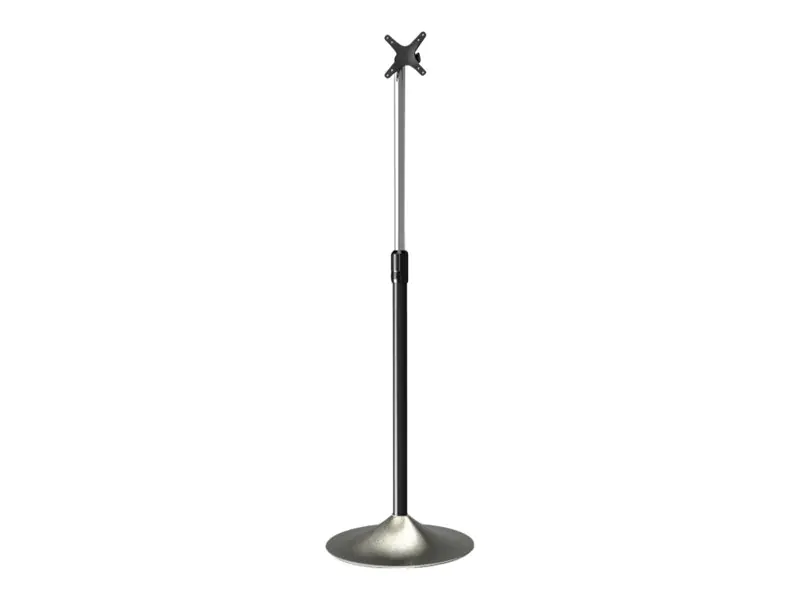 TECHly Column Circular - Aufstellung - für LCD-Display - Silber - Bildschirmgröße: 33-68.6 cm (13"-27") - Bodenaufstellung