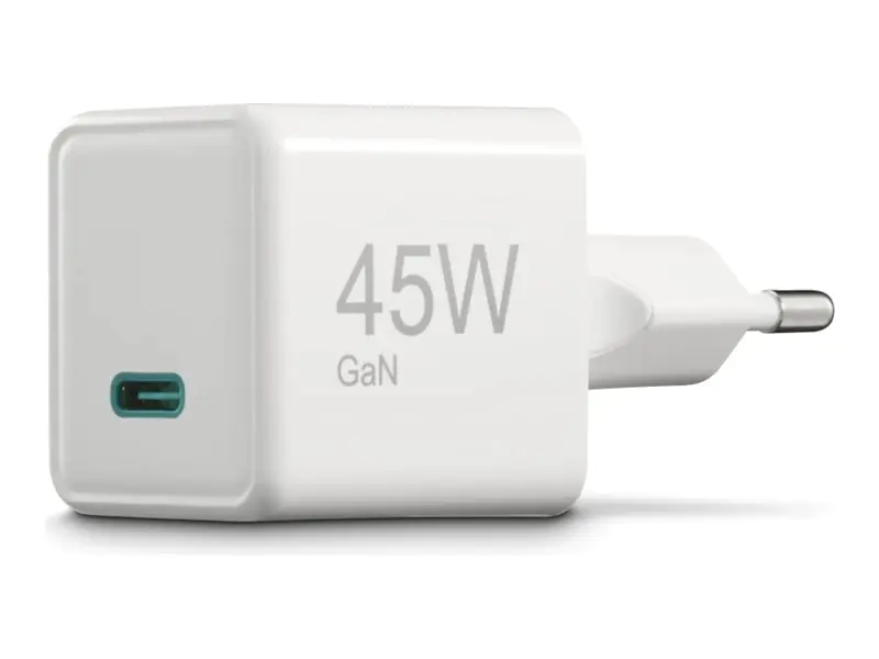 Hama Netzteil - Mini-Ladegerät - 45 Watt - PD 3.0, QC 2.0, QC 3.0 (24 pin USB-C) 00201983