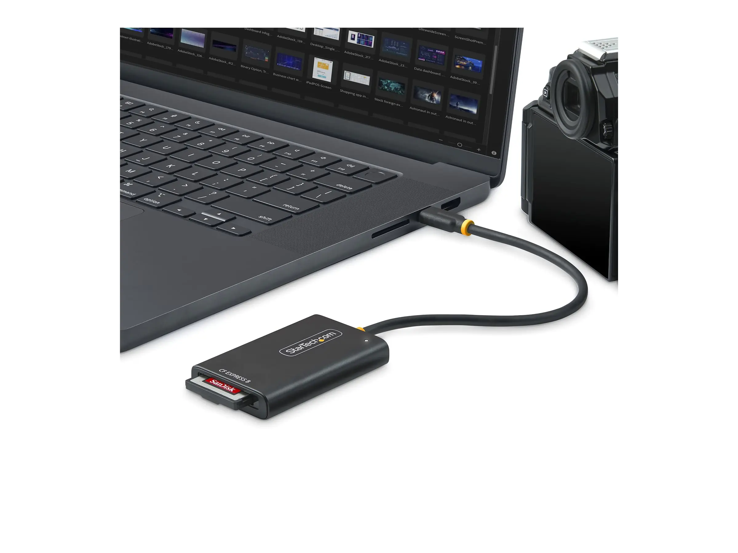 StarTech.com USB-C CFexpress Type B Card Reader, CF Express 2.0 Adapter - Kartenleser (XQD, CFexpre StarTech.com USB-C CFexpress Type B Card Reader, CF Express 2.0 Adapter - Kartenleser (XQD, CFexpre