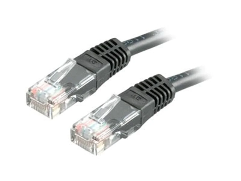 VALUE - Patch-Kabel - RJ-45 (M) zu RJ-45 (M) - 10 m - UTP - CAT 6 - geformt, verseilt - Schwarz VALUE - Patch-Kabel - RJ-45 (M) zu RJ-45 (M) - 10 m - UTP - CAT 6 - geformt, verseilt - Schwarz