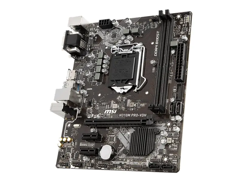 MSI H310M PRO-VDH - Motherboard - micro ATX - LGA1151 Socket - H310 Chipsatz - USB 3.1 Gen 1 -