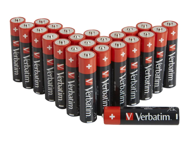 Verbatim - Batterie 24 x AAA / LR03 - Alkalisch Verbatim - Batterie 24 x AAA / LR03 - Alkalisch