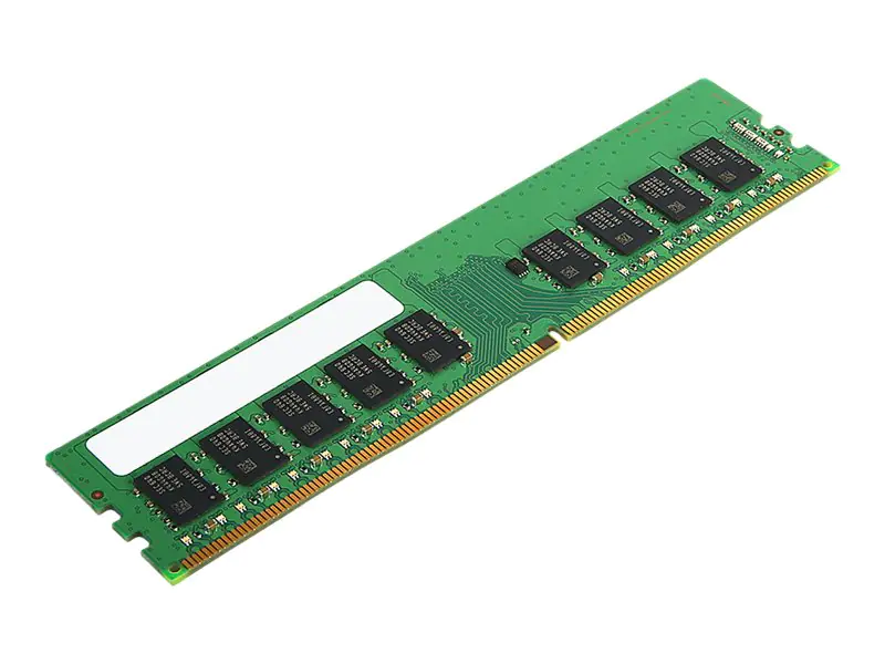 Lenovo - DDR4 - Modul - 16 GB - DIMM 288-PIN - 2933 MHz / PC4-23466 - 1.2 V - ungepuffert - ECC - grün - für ThinkStation P340 30DH (ECC), 30DJ (ECC), 30DK (ECC), 30DL (ECC), 30DM (ECC), 30DN (ECC)