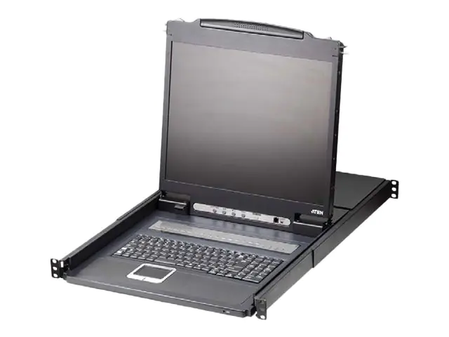 ATEN LCD KVM Switches CL1308N - KVM-Konsole mit KVM-Switch - 8 Anschlüsse - PS/2, USB - 48.3 cm