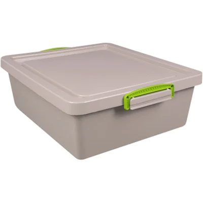 Really Useful Box Aufbewahrungsbox Recycling Economie 38,3 x 11,3 x 46 cm (B x H x T) DIN A4 10,5l Polypropylen, 100 % recycelt taubengrau Really Useful Box Aufbewahrungsbox Recycling Economie 38,3 x 11,3 x 46 cm (B x H x T) DIN A4 10,5l Polypropylen, 100 % recycelt taubengrau