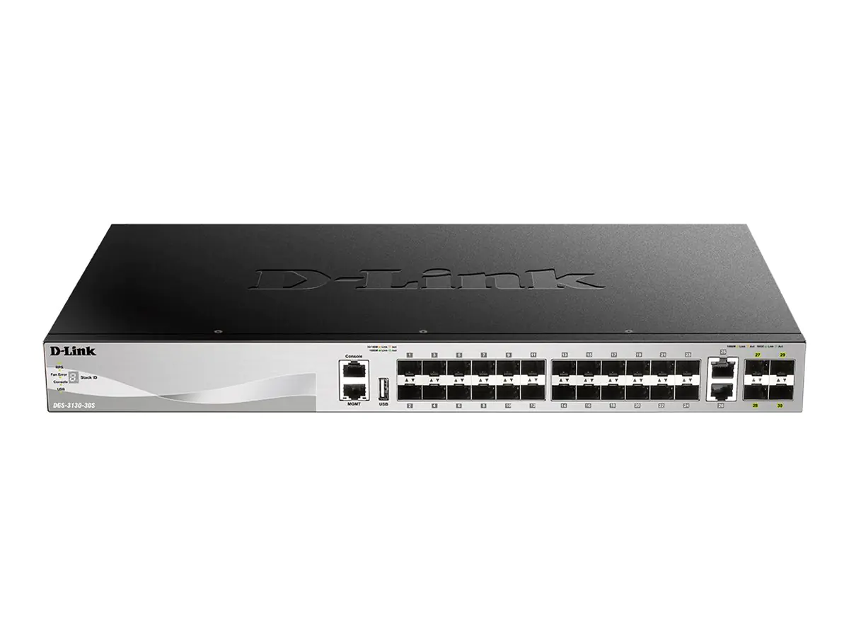 D-Link DGS 3130-30S - Switch - L3 Lite - managed DGS-3130-30S/E