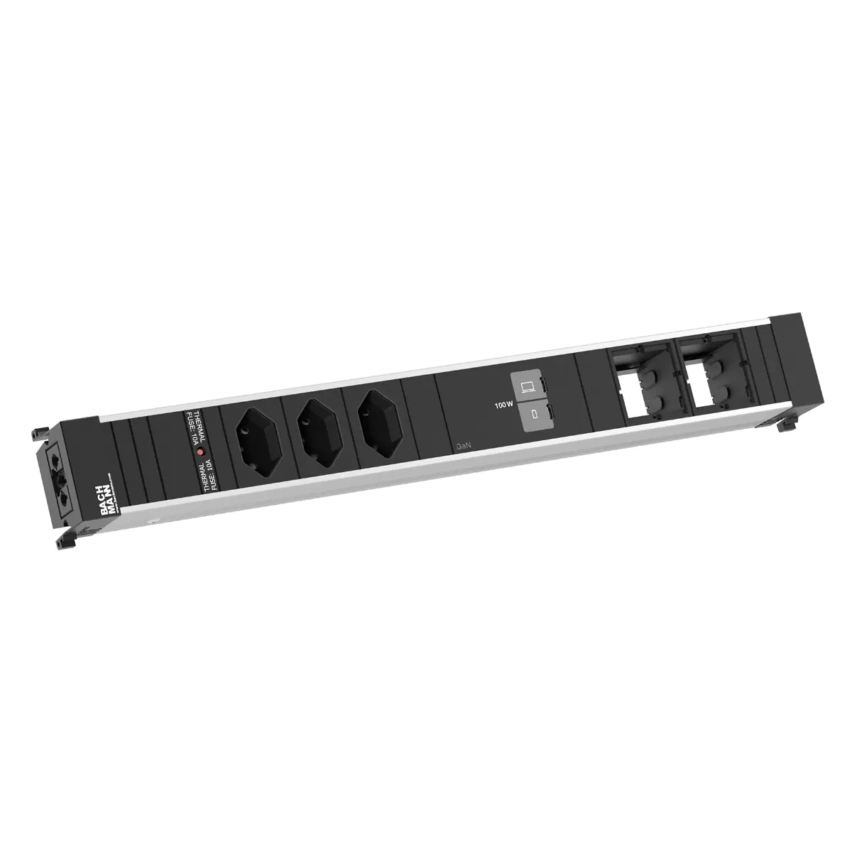 Bachmann CONFERENCE XL 3xCH 0° 1xUSB C/C 100W 2xCM - Steckdosenleiste BM0024732
