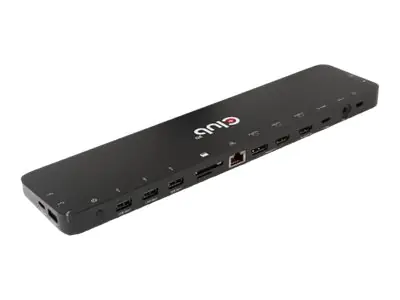 Club 3D - Dockingstation - USB-C - 2 x HDMI, DP - 1GbE - 120 Watt