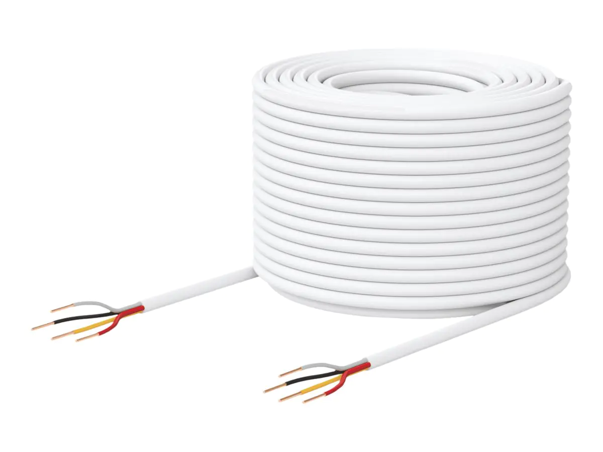 UbiQuiti - Bulkkabel - 36 V - 152.4 m - Plenum, Massivleiter - weiß