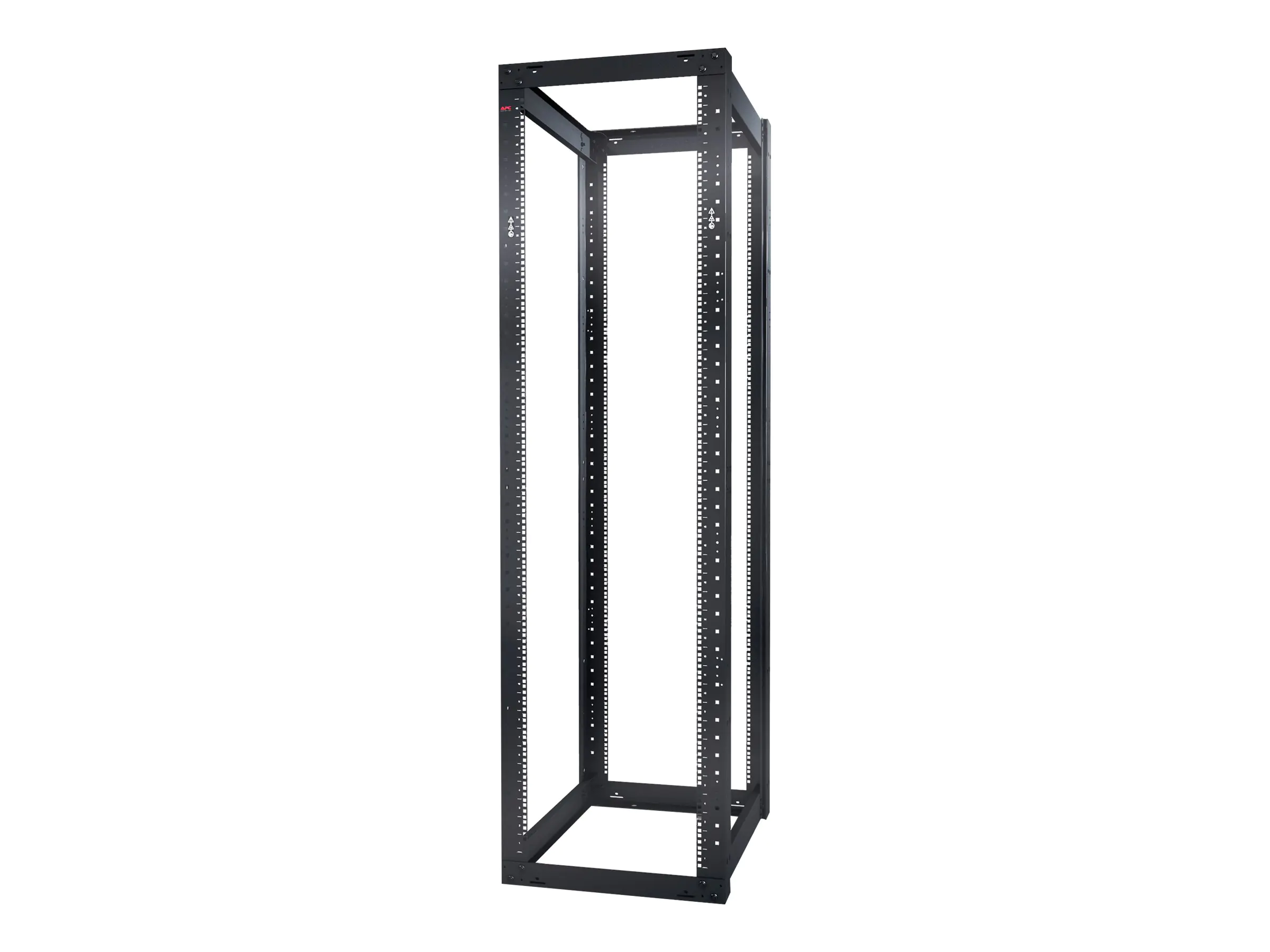 APC NetShelter 4 Post Open Frame Rack - Schrank - Schwarz - 44U - für P/N: SUA5000RMI5U