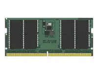 Kingston ValueRAM - DDR5 - Kit - 64 GB: 2 x 32 GB - SO DIMM 262-PIN - 4800 MHz / PC5-38400 - CL40 - 1.1 V - ungepuffert - on-die ECC