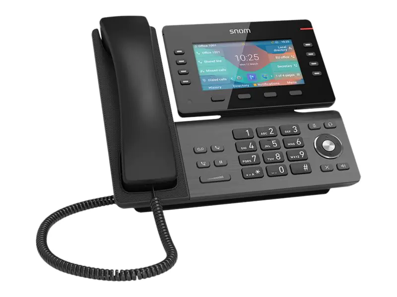 Snom D862 - VoIP-Telefon mit Rufnummernanzeige 00004535
