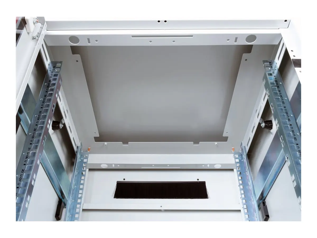 ROTRONIC-SECOMP Roline Pro - Schrank Netzwerkschrank - Hellgrau, RAL 7035 - 26U - 48.3