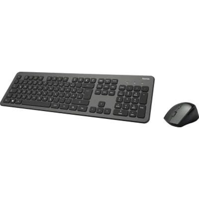 Hama Tastatur-Maus-Set KMW-700 00182677 anthrazit/schwarz Hama Tastatur-Maus-Set KMW-700 00182677 anthrazit/schwarz