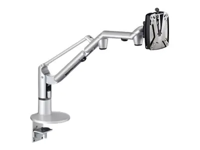 Novus LiftTEC Arm III - Befestigungskit (Gelenkarm, Spannbefestigung für Tisch, Kugelgelenk) - für LCD-Display - Aluminium - Silber, Anthrazit