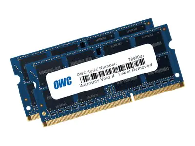 Other World Computing - DDR3 - Kit - 16 GB: 2 x 8 GB - SO DIMM 204-PIN - 1066 MHz / PC3-8500 - CL7 - 1.5 V - ungepuffert - non-ECC