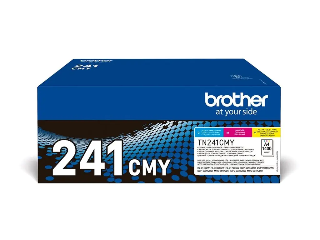 Brother TN241CMY - 3er-Pack - Gelb, Cyan, Magenta