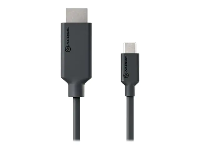 ALOGIC Elements Series - Adapterkabel - 24 pin USB-C männlich zu HDMI männlich - 2 m - unterstützt 4K 60 Hz (4096 x 2160), 1080p-Unterstützung, 240 Hz ALOGIC Elements Series - Adapterkabel - 24 pin USB-C männlich zu HDMI männlich - 2 m - unterstützt 4K 60 Hz (4096 x 2160), 1080p-Unterstützung, 240 Hz