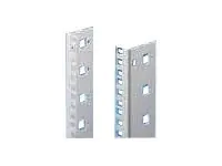 Rittal FlatBox mounting angles - Platte für Rackmontage - RAL 7035 - 15U - 48.3 cm (19") (Packung mit 2)