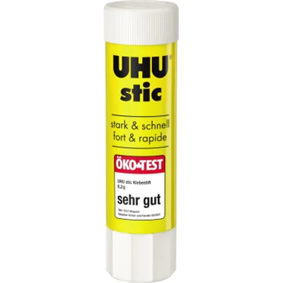 UHU Klebestift stic 60 8,2g auswaschbar ohne Lösungsmittel UHU Klebestift stic 60 8,2g auswaschbar ohne Lösungsmittel