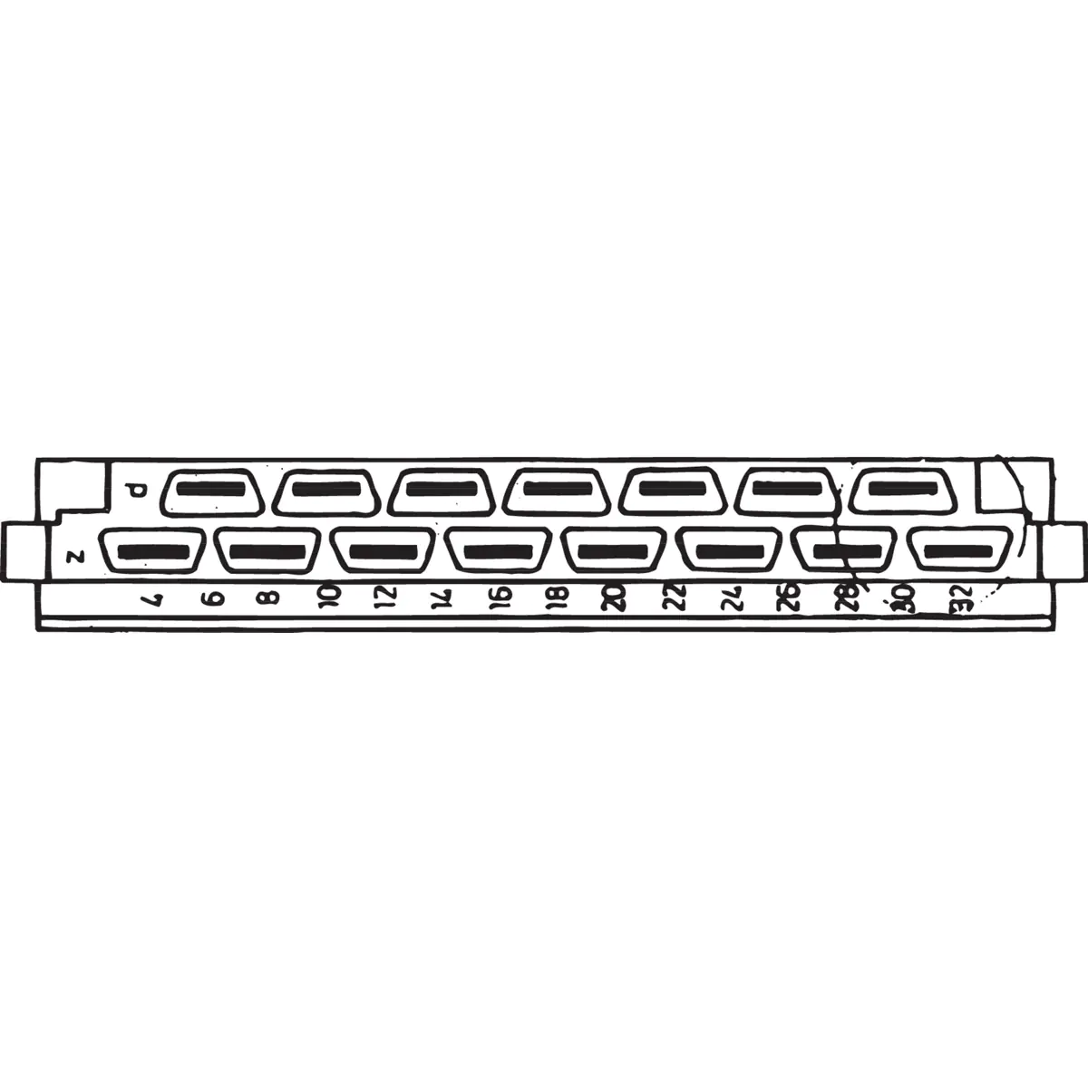 SCHROFF CONN HF15ZD