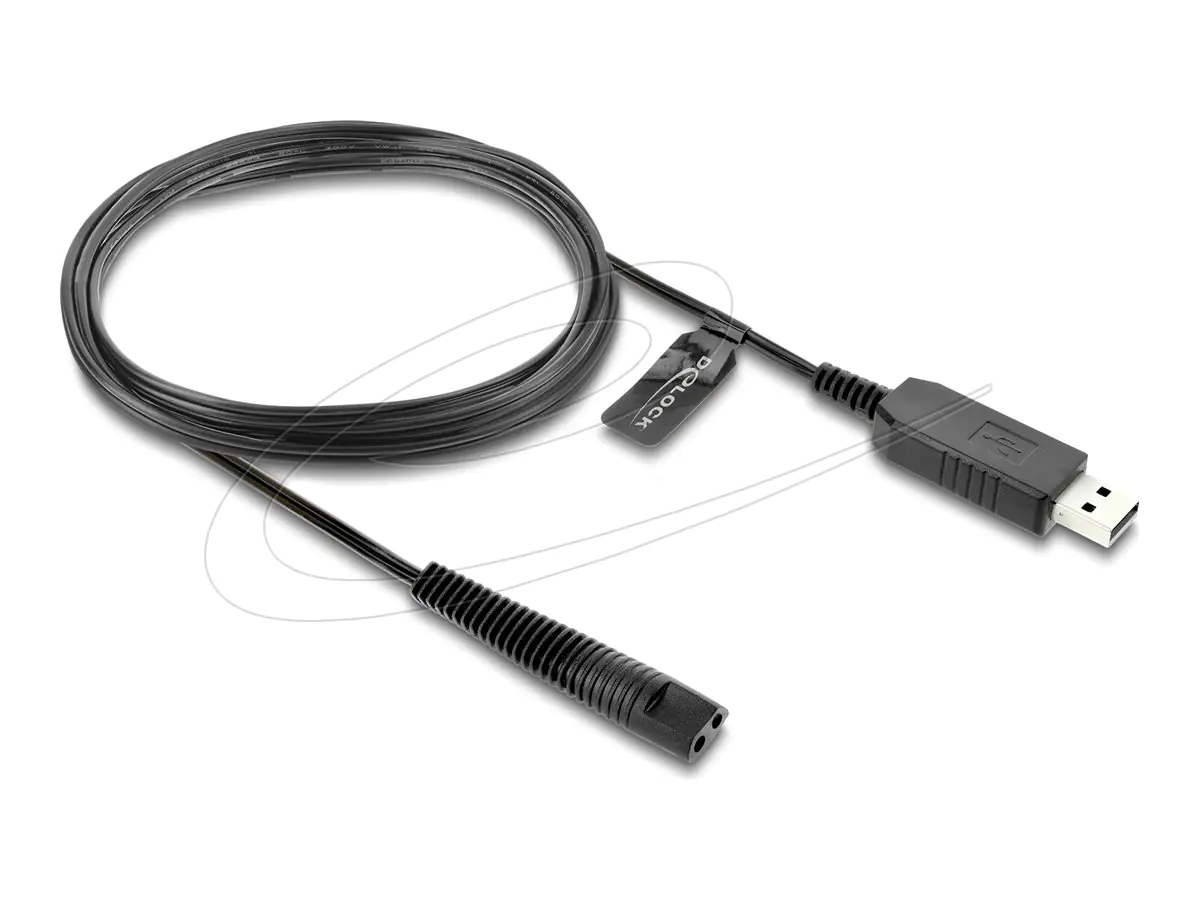Delock Stromkabel - USB zu 2-poliger Stecker 90980