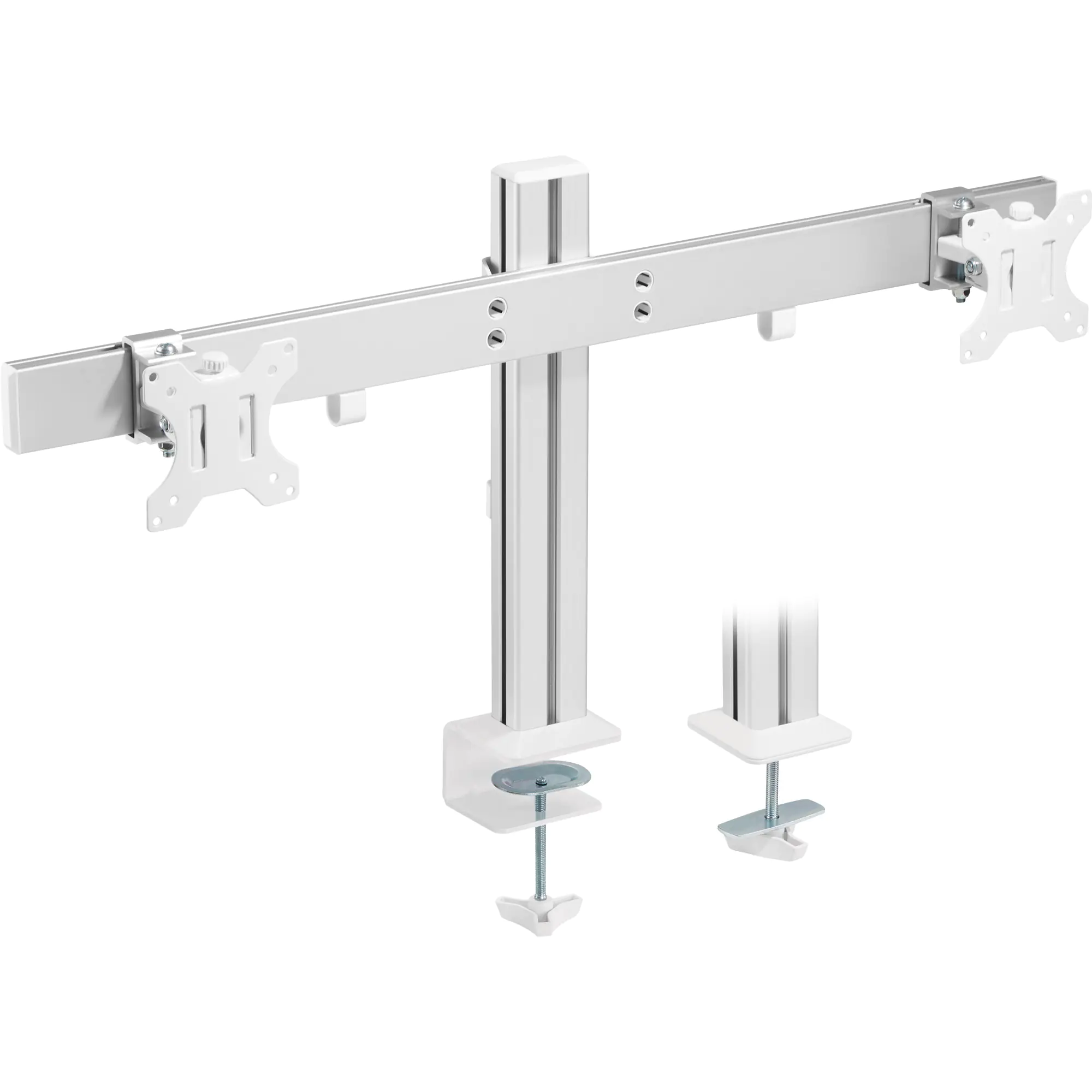 InLine Aluminium Monitor-Tischhalterung für 2 Monitore bis 32" - 8kg 23184A