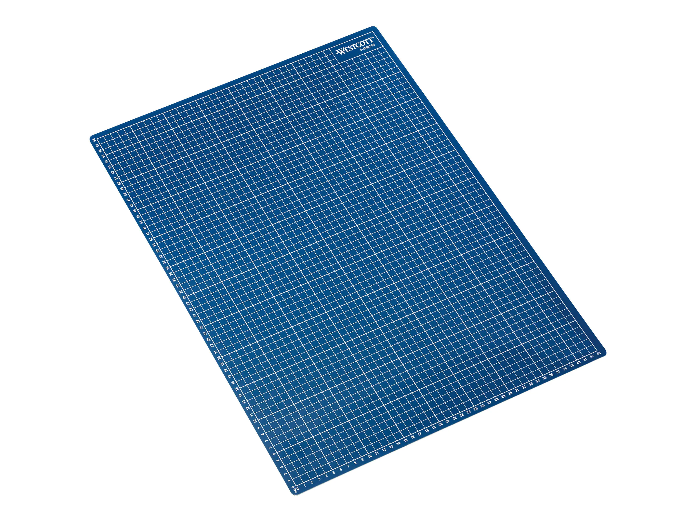 Schneidematte E-46002 00 DIN A2 60x0,3x45cm Vorderseite blau
