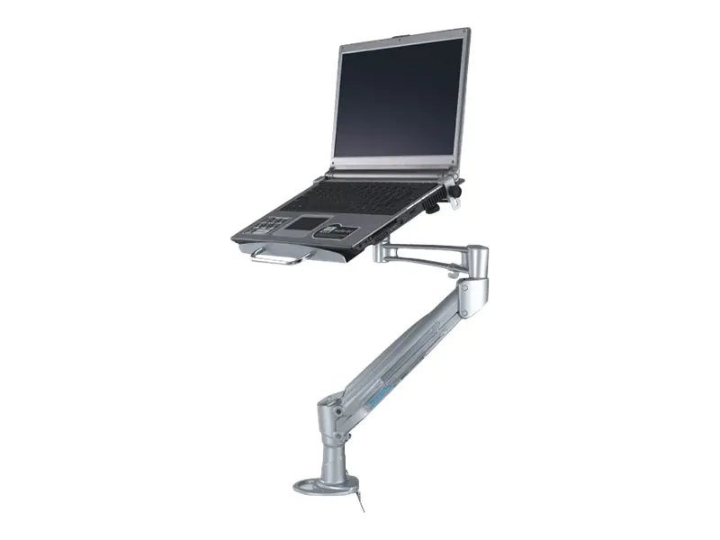 Neomounts NOTEBOOK-D200 - Befestigungskit - einstellbarer Arm - für Notebook - Silber - Bildschirmgröße: 25.4-43 cm (10"-17") - Tischmontage
