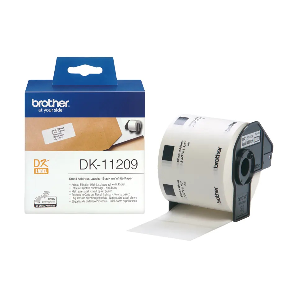 Brother DK-11209 - Schwarz auf Weiß - 800) Adressetiketten - für Brother QL-1050, 1060, 1110, 500, 550, 560, 570, 580, 600, 650, 700, 710, 720, 820 Brother DK-11209 - Schwarz auf Weiß - 800) Adressetiketten - für Brother QL-1050, 1060, 1110, 500, 550, 560, 570, 580, 600, 650, 700, 710, 720, 820