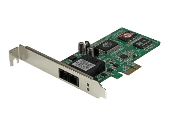 StarTech LWL / Glasfaser PCI Express Gigabit Netzwerkkarte - SC Fibre Channel Multimode NIC - 550m - Netzwerkadapter - PCIe - 1000Base-FX