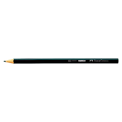 Faber-Castell Bleistift 111100 Sechseckform HB schwarz Faber-Castell Bleistift 111100 Sechseckform HB schwarz