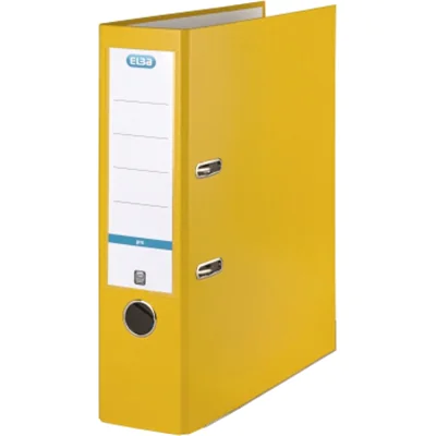 ELBA Ordner smart 100202151 DIN A4 80mm PP gelb ELBA Ordner smart 100202151 DIN A4 80mm PP gelb