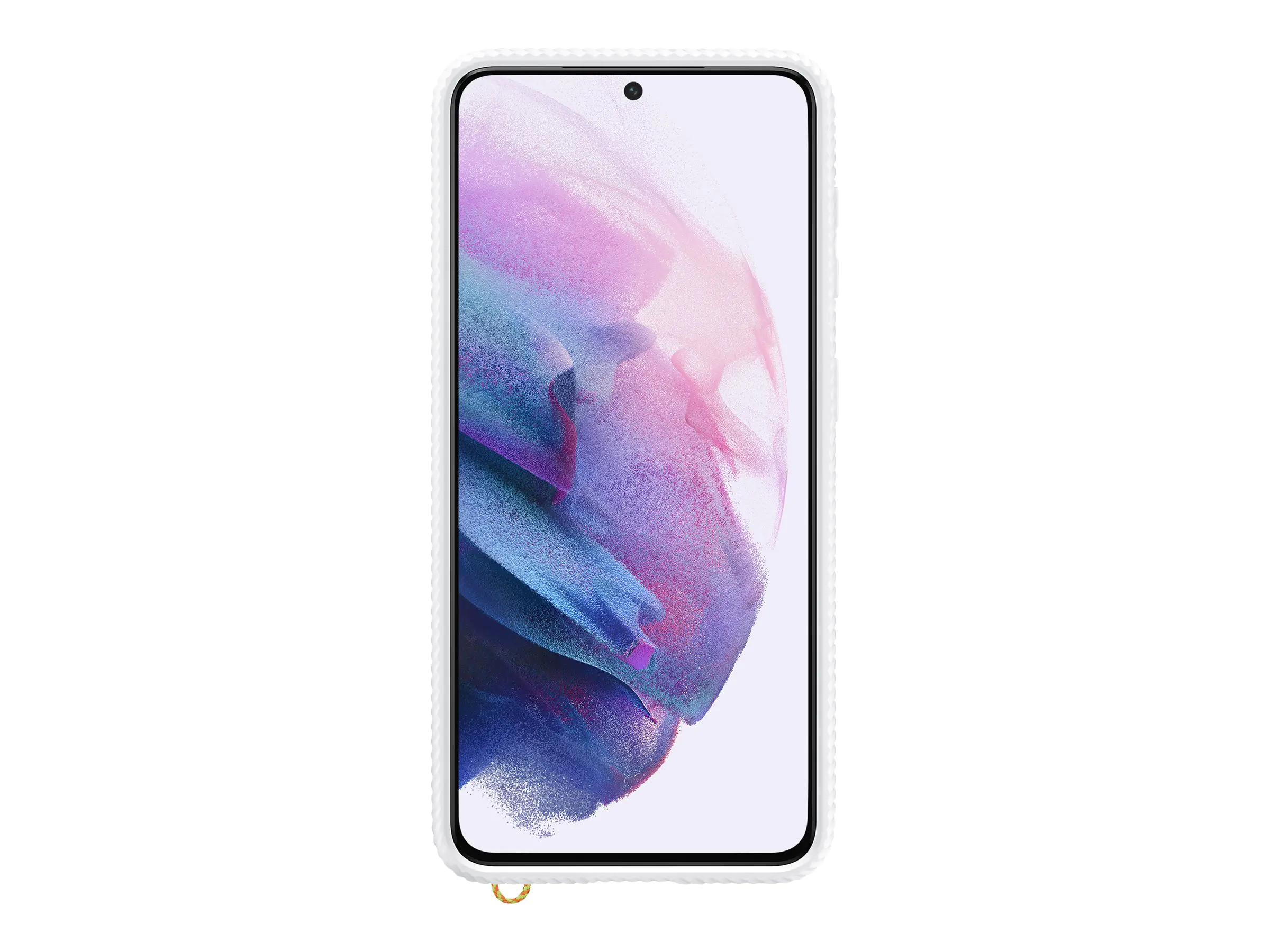 Samsung Clear Protective Cover EF-GG991 - Hintere Abdeckung für Mobiltelefon - weiß - für Galaxy S21 5G