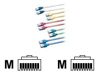 Kerpen E5-70 S/F - Patch-Kabel - RJ-45 (M) zu RJ-45 (M) - 7 m - Paare in Metallfolie (PiMf) - CAT 6 - halogenfrei - Blau
