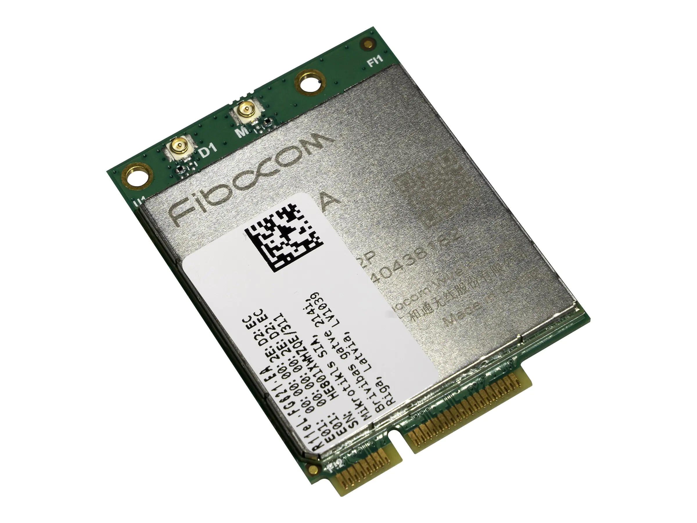MikroTik R11eL-FG621-EA - Drahtloses Mobilfunkmodem - 4G LTE - PCIe Mini Card - 300 Mbps
