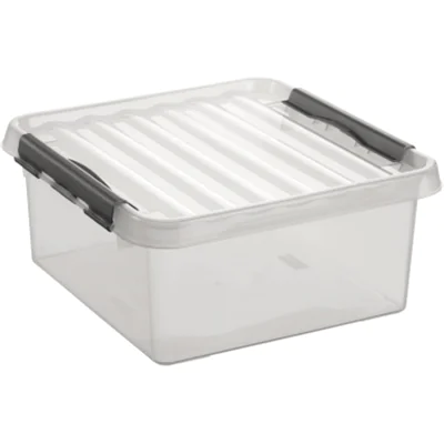 Sunware Aufbewahrungsbox Q-line H6162802 18l 400x400x180mm tr Sunware Aufbewahrungsbox Q-line H6162802 18l 400x400x180mm tr