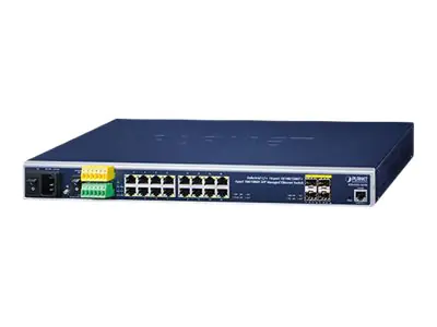 PLANET IGS-5225-16T4S - Switch - L2+ - managed - 16 x 10/100/1000 + 4 x SFP - an Rack montierbar - AC 120/230 V/DC 36 - 60 V