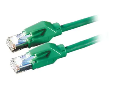Secomp DRAKA UC600 SS27 - Patch-Kabel - RJ-45 (M) zu RJ-45 (M) - 2 m - SSTP-Kabel - CAT 6 - halogenfrei - grün