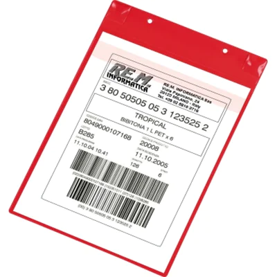 Tarifold Kennzeichnungstasche Neodym 170103 A4 rot 5 St./Pack. Tarifold Kennzeichnungstasche Neodym 170103 A4 rot 5 St./Pack.