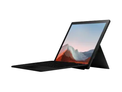Microsoft Surface Pro 7+ - Tablet - Intel Core i7 1165G7 - Win 10 Pro - Intel Iris Xe Grafikkarte - 16 GB RAM - 512 GB SSD - 31.2 cm (12.3") Touchscreen 2736 x 1824 - 802.11a/b/g/n/ac/ax - mattschwarz - kommerziell