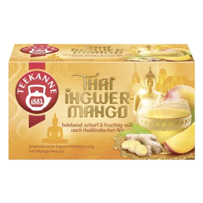 Teekanne Thai Ingwer-Mango 7263 20 St./Pack. Teekanne Thai Ingwer-Mango 7263 20 St./Pack.