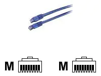 Roline - Patch-Kabel - RJ-45 (M) zu RJ-45 (M) - 1 m - SFTP - CAT 6 - Blau